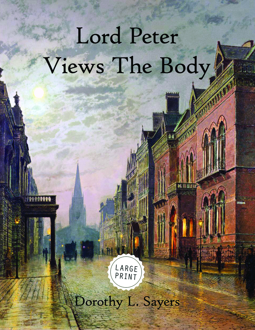 Lord Peter Views the Body